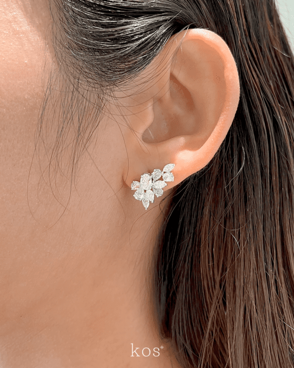 ต่างหูเพชรแฟนซี เหมาะสำหรับเจ้าสาว