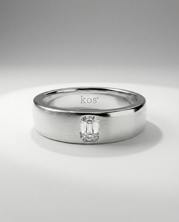 แหวนชายา เพชร Emerald ขนาด 0.50 กะรัต