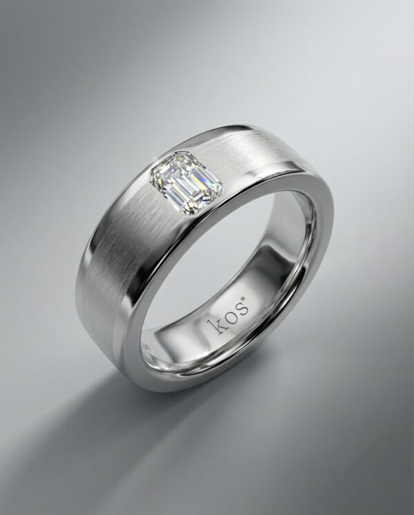 แหวนชายา เพชร Emerald ขนาด 0.50 กะรัต