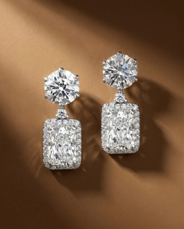 ต่างหูเพชร Kimberley Dangling Earrings