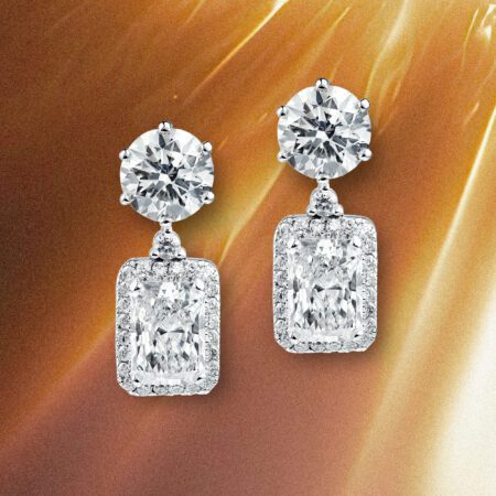 ต่างหูเพชร Kimberley Dangling Earrings
