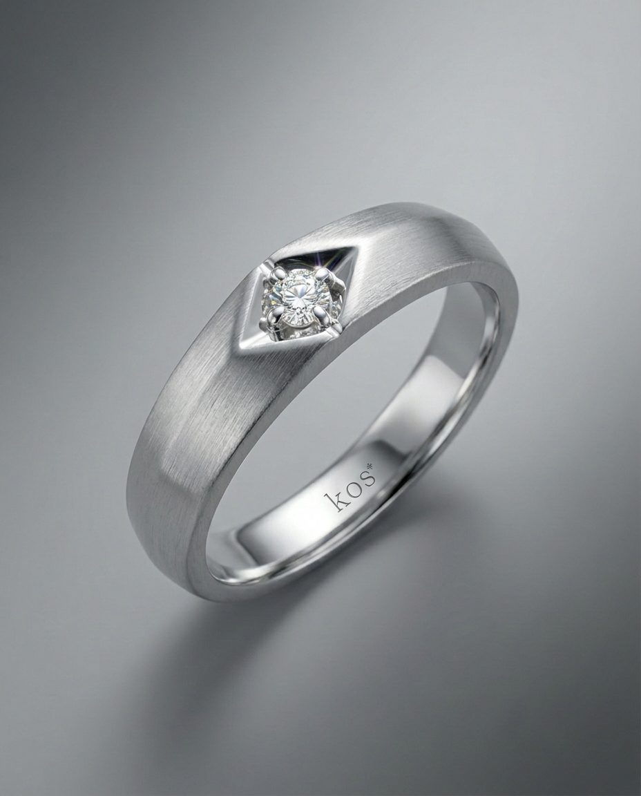 แหวนเพชร Arthur Edge Men’s Ring