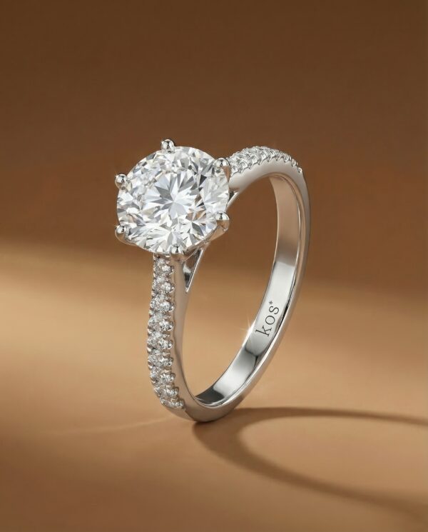 แหวนหมั้นเพชรแท้-6-หนามเตย-Lillian-Round-Brilliant