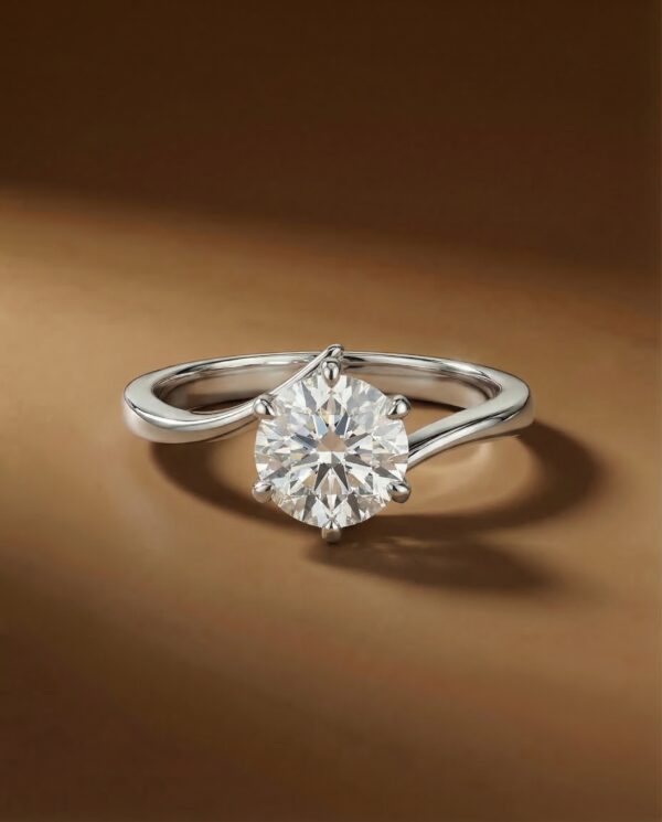 แหวนเพชร-ดีไซน์เกลียว-twist-engagement-ring