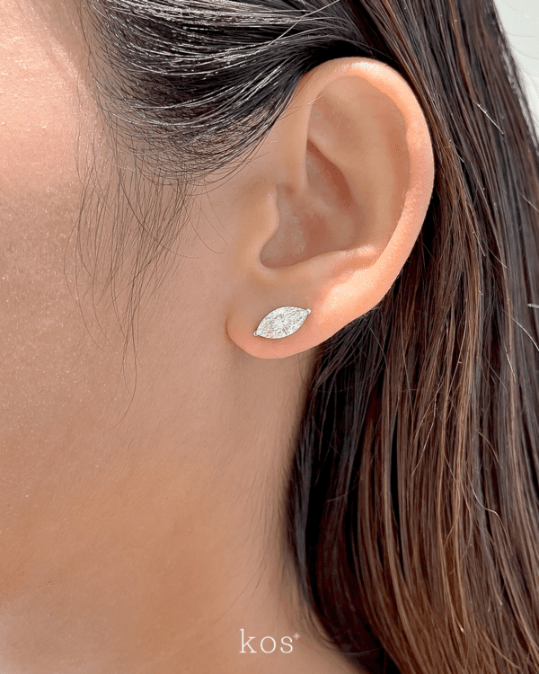 Marquise Stud Earrings