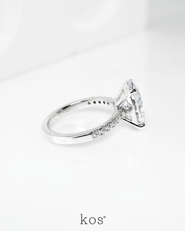 Classic Oval Ring, Low Setting