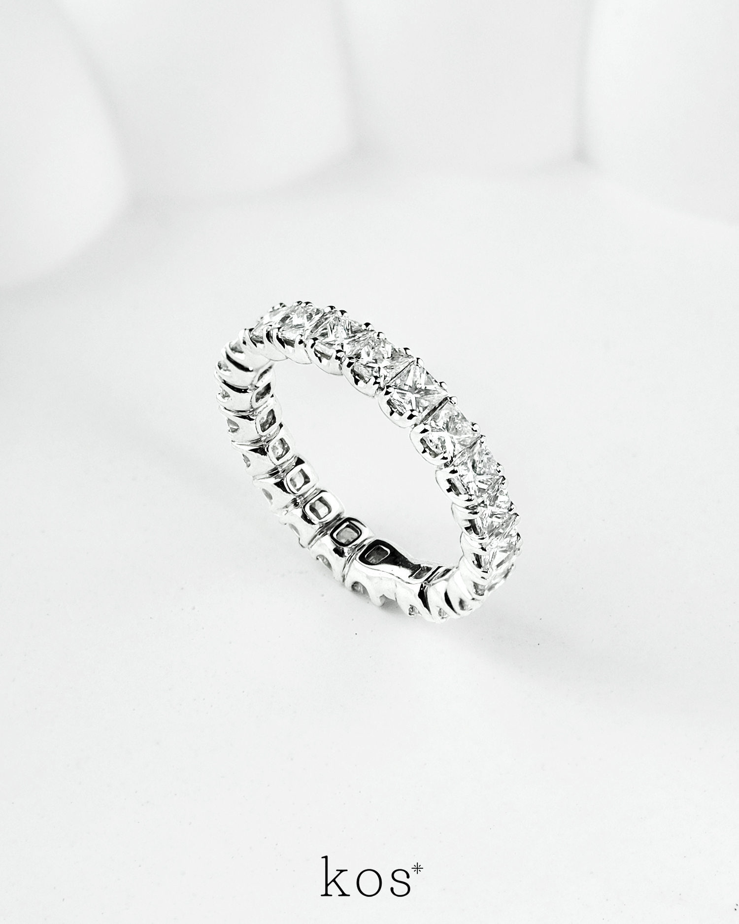 แหวนเพชร Princess Eternity Ring