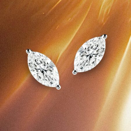 Marquise Stud Earrings