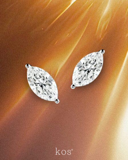 Marquise Stud Earrings