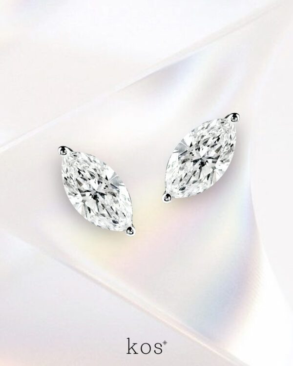 ต่างหู Marquise Stud Earrings