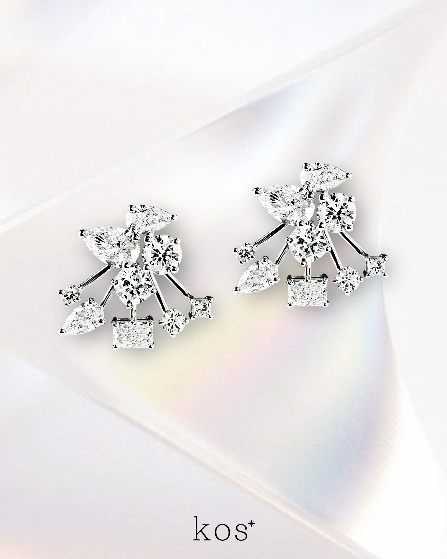 Emilia Detachable Earrings (Two-way Earrings)