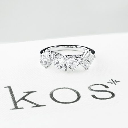 แหวนเพชร Kylie Mix Fancy Diamond Band