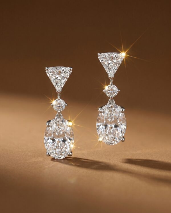 ต่างหูเพชร Amaze Dangling Earrings