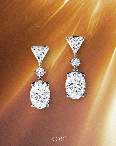 ต่างหูเพชร Amaze Dangling Earrings