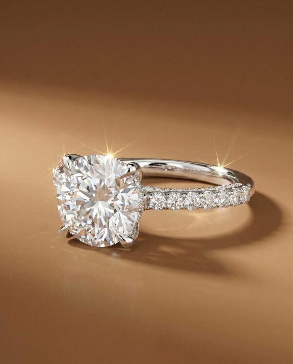 แหวนเพชรกลม Betty Round Brilliant Ring