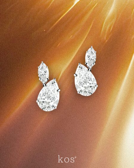 ต่างหูเพชร Petra Stud Earrings
