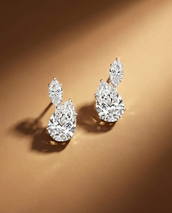 ต่างหูเพชร Petra Stud Earrings