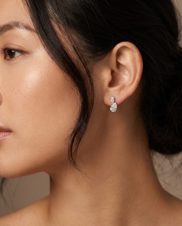 ต่างหูเพชร Petra Stud Earrings