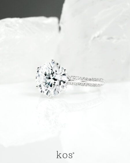 แหวนเพชร The Crown Round Brilliant Ring