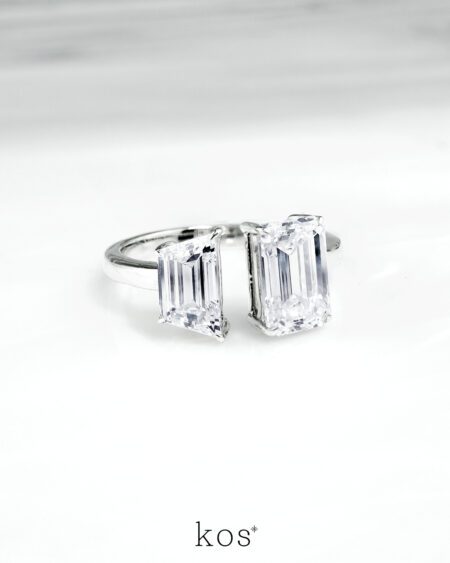 แหวนเพชร Zayna Toi Et Moi Ring