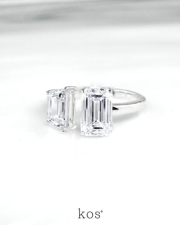 แหวนเพชร Zayna Toi Et Moi Ring
