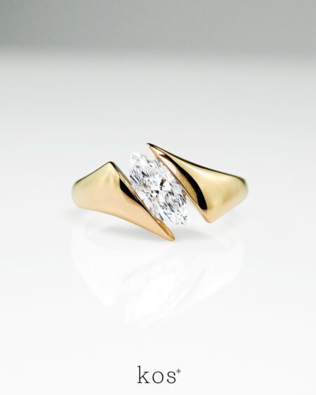 แหวนเพชร Marquise