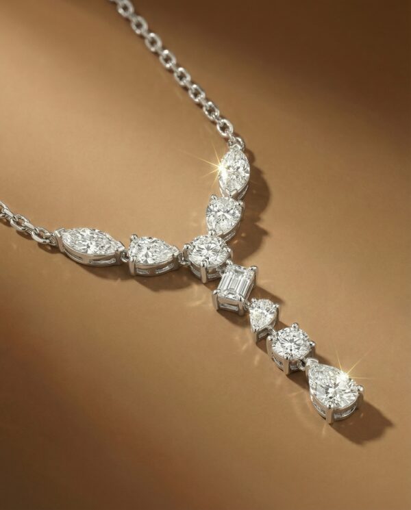 สร้อยจี้เพชร Mix Shape