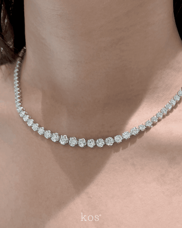สร้อยคอเพชร Evelle Tennis Diamond Necklace
