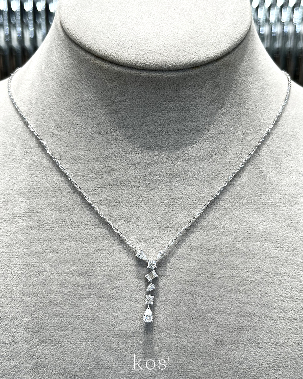 สร้อยคอจี้เพชร Mixed Shape