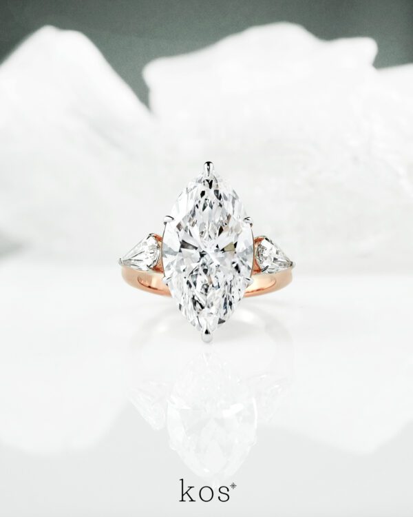 แหวนเพชร The Victoria Marquise