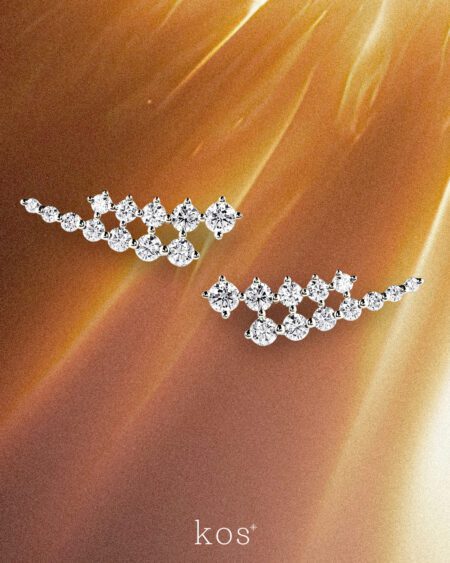 ต่างหูเพชรไล่ไซส์