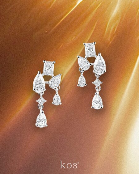 ต่างหูเพชร