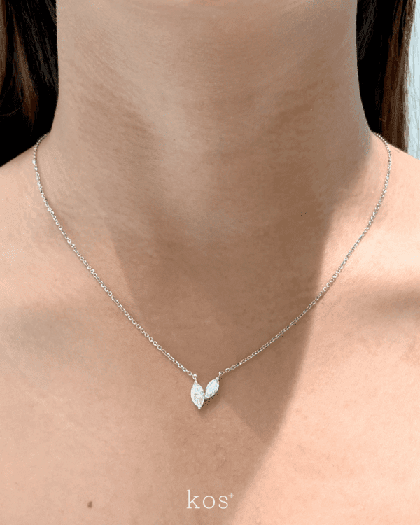 The Marquise Kiss Necklace