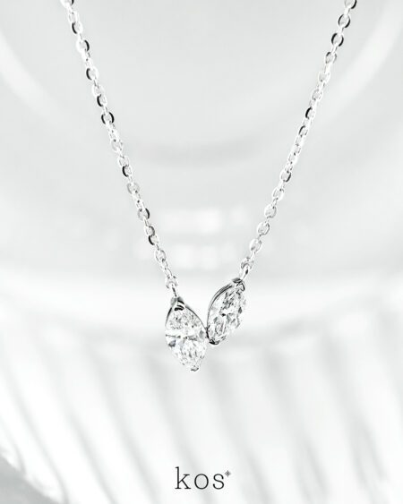 The Marquise Kiss Necklace