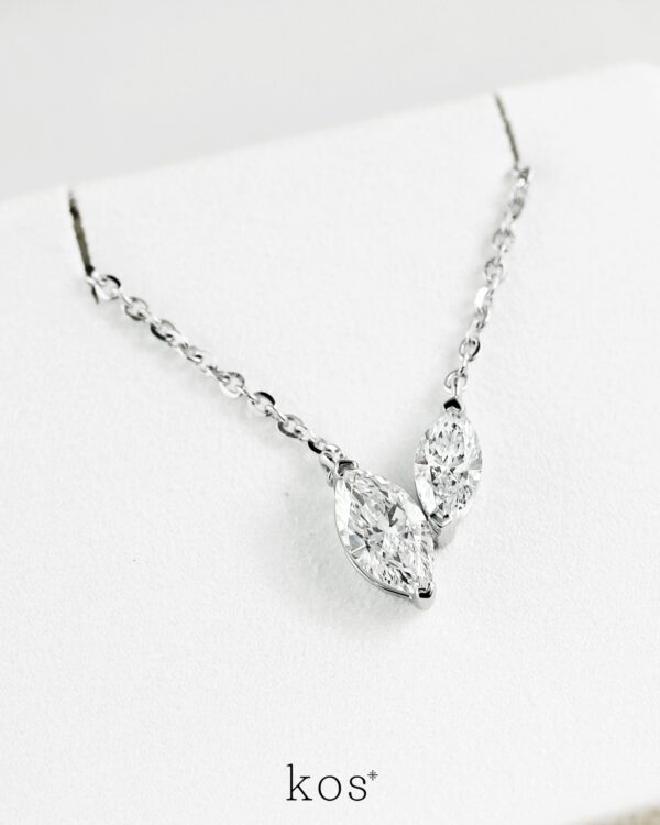 The Marquise Kiss Necklace