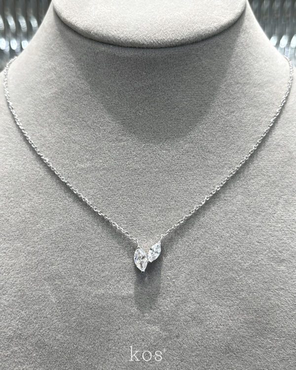 The Marquise Kiss Necklace