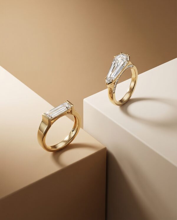 แหวนเพชร 2 วง